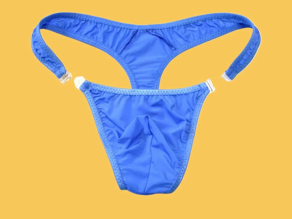 Ocean Heat – Microfiber Snap-On Gay Swim Thong