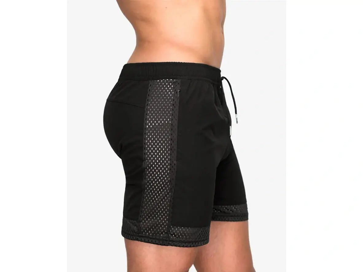 4-18-26 OUT OF STOCK Performance Mesh – Gay Gym Shorts