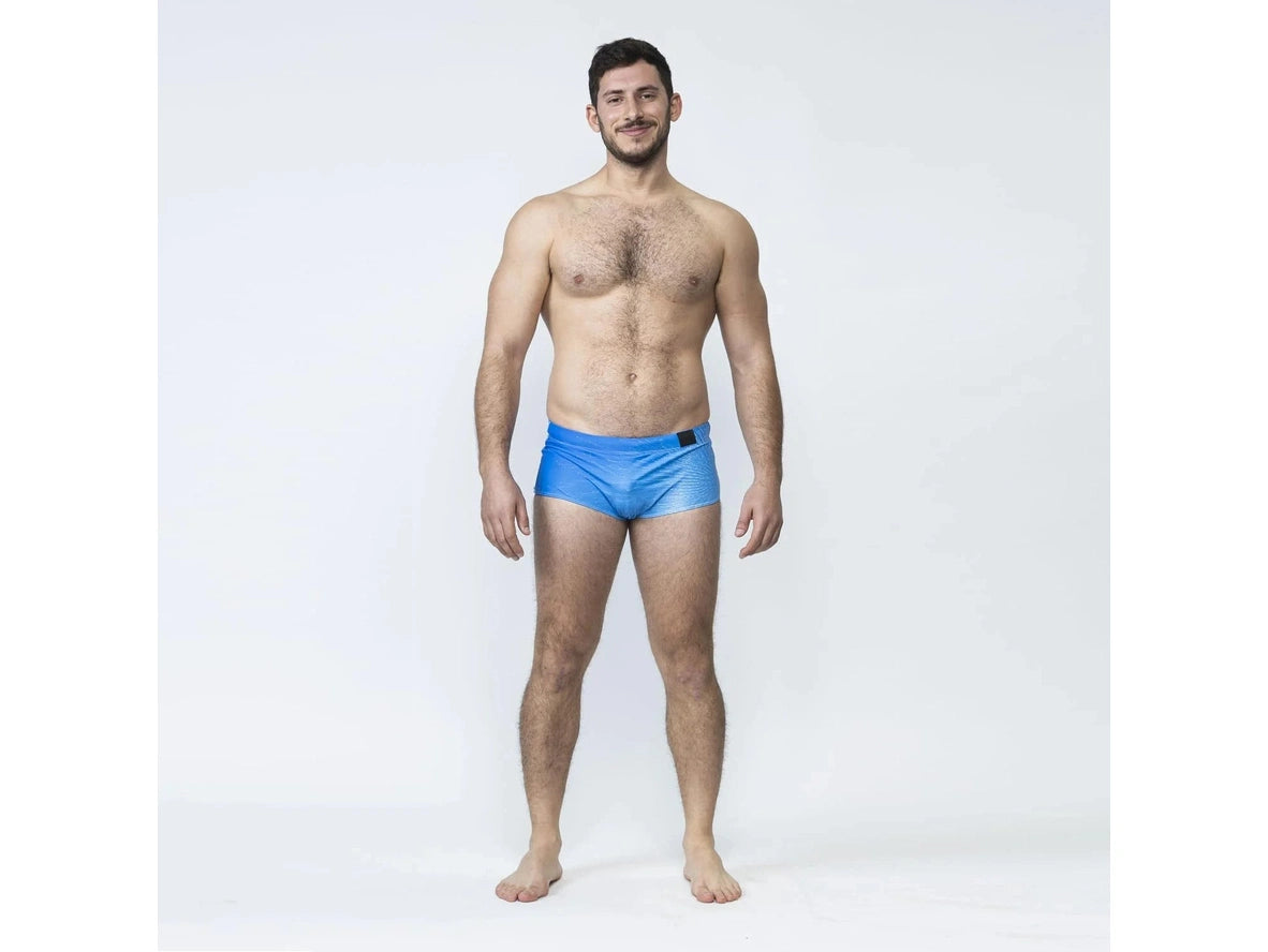 Poolside Tease – TADDLEE Square Cut Gay Swim Trunks