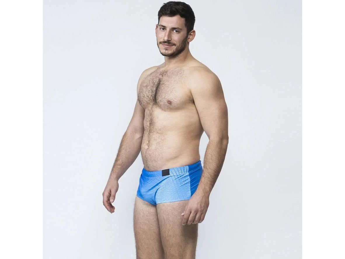 Poolside Tease – TADDLEE Square Cut Gay Swim Trunks