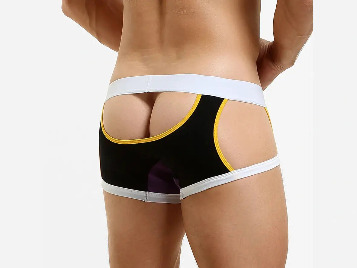 Power Cut – SEOBEAN Open-Back Gay Boxer Briefs