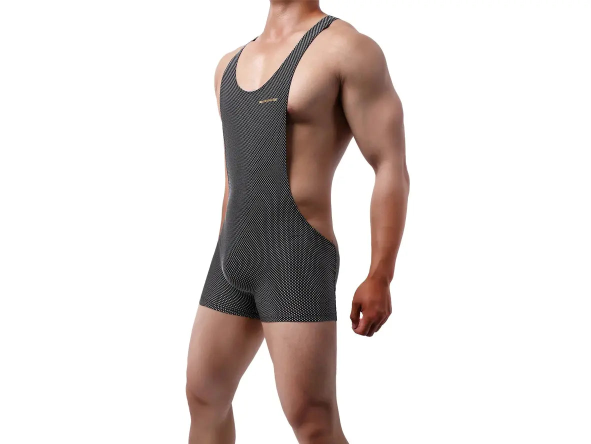 Power Mesh – Athletic Fit Gay Singlets