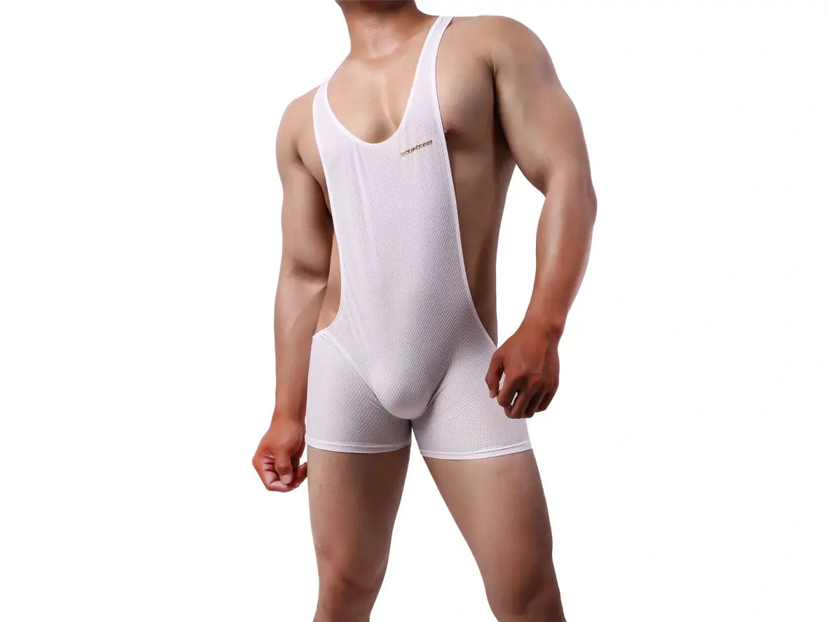 Power Mesh – Athletic Fit Gay Singlets