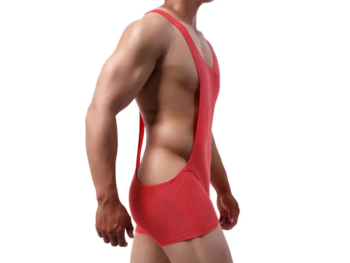 Power Mesh – Athletic Fit Gay Singlets