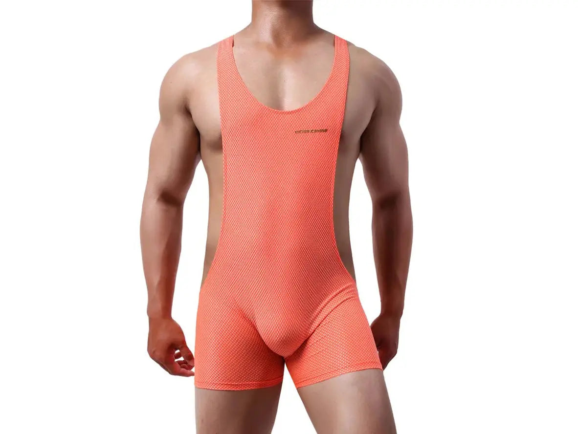 Power Mesh – Athletic Fit Gay Singlets