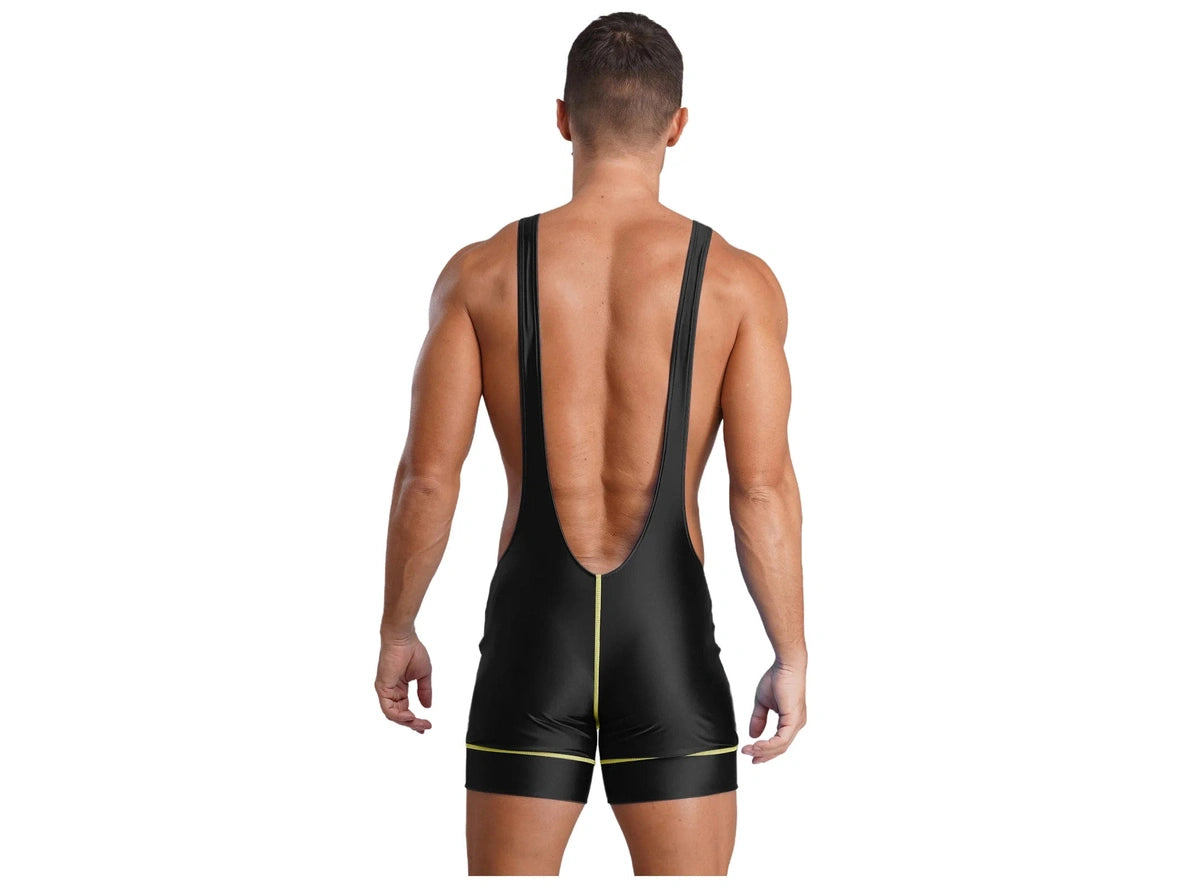 Power Shine – Backless Gym Gay Singlets
