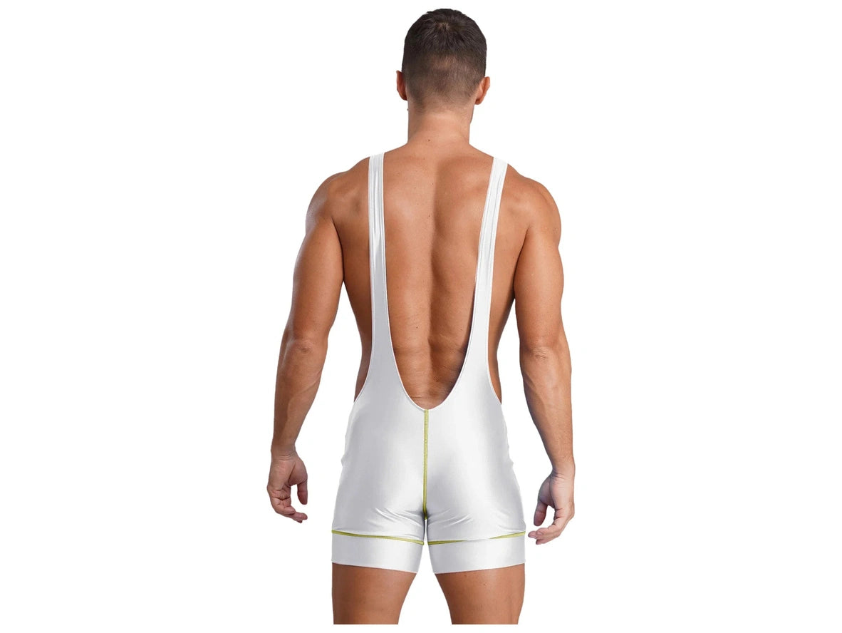 Power Shine – Backless Gym Gay Singlets