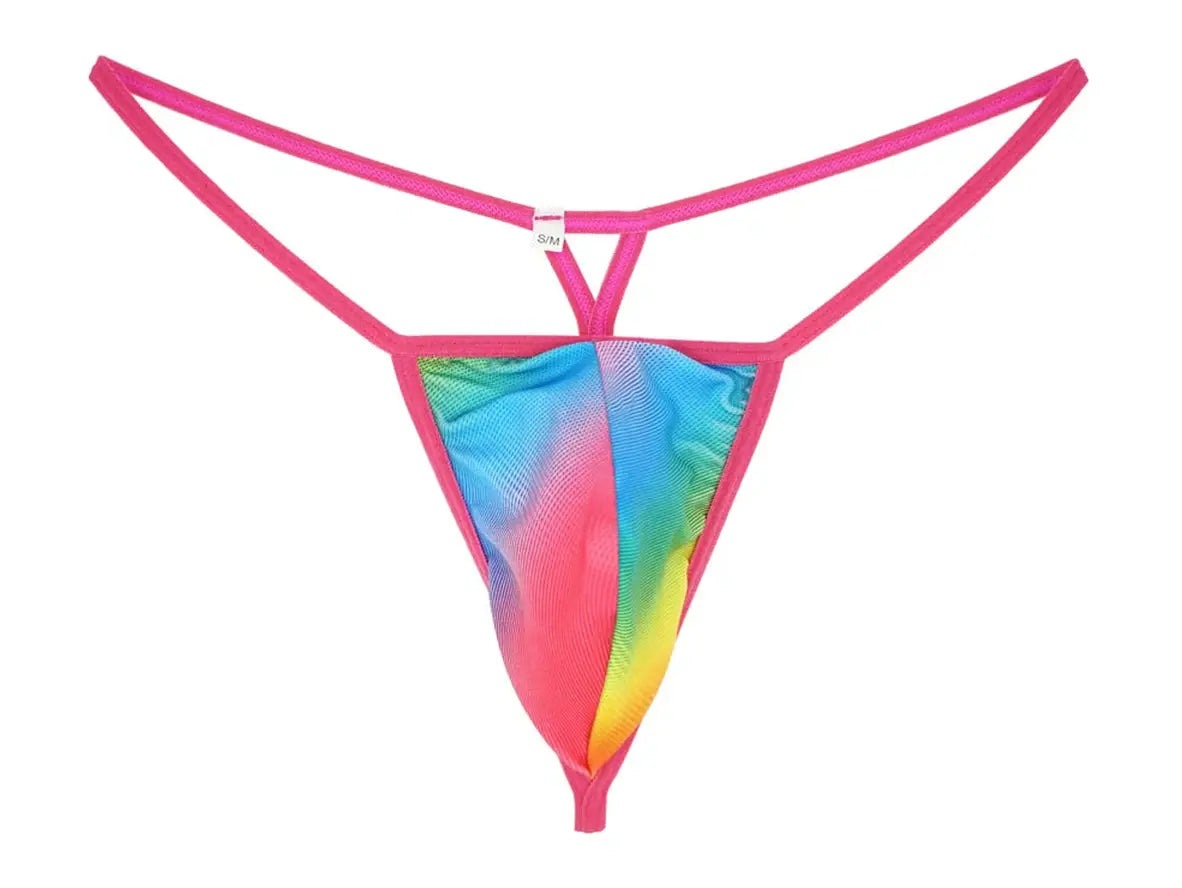 Pride Pulse – Rainbow Gay G-String