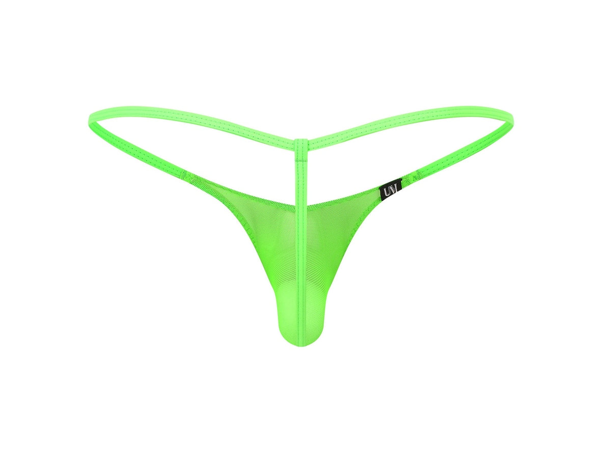 Pulse Mesh — UNDER MOON Sheer Bulge Pouch Gay G-String