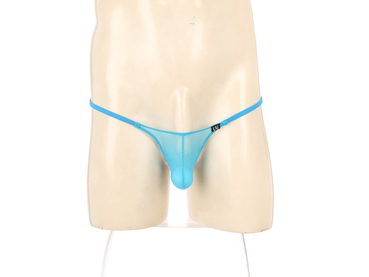 Pulse Mesh — UNDER MOON Sheer Bulge Pouch Gay G-String