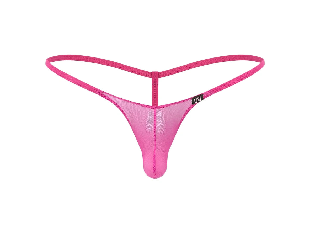 Pulse Mesh — UNDER MOON Sheer Bulge Pouch Gay G-String