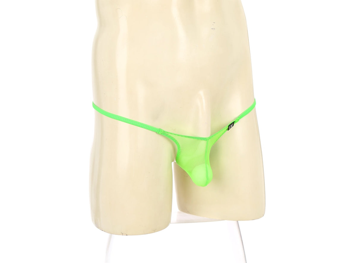 Pulse Mesh — UNDER MOON Sheer Bulge Pouch Gay G-String