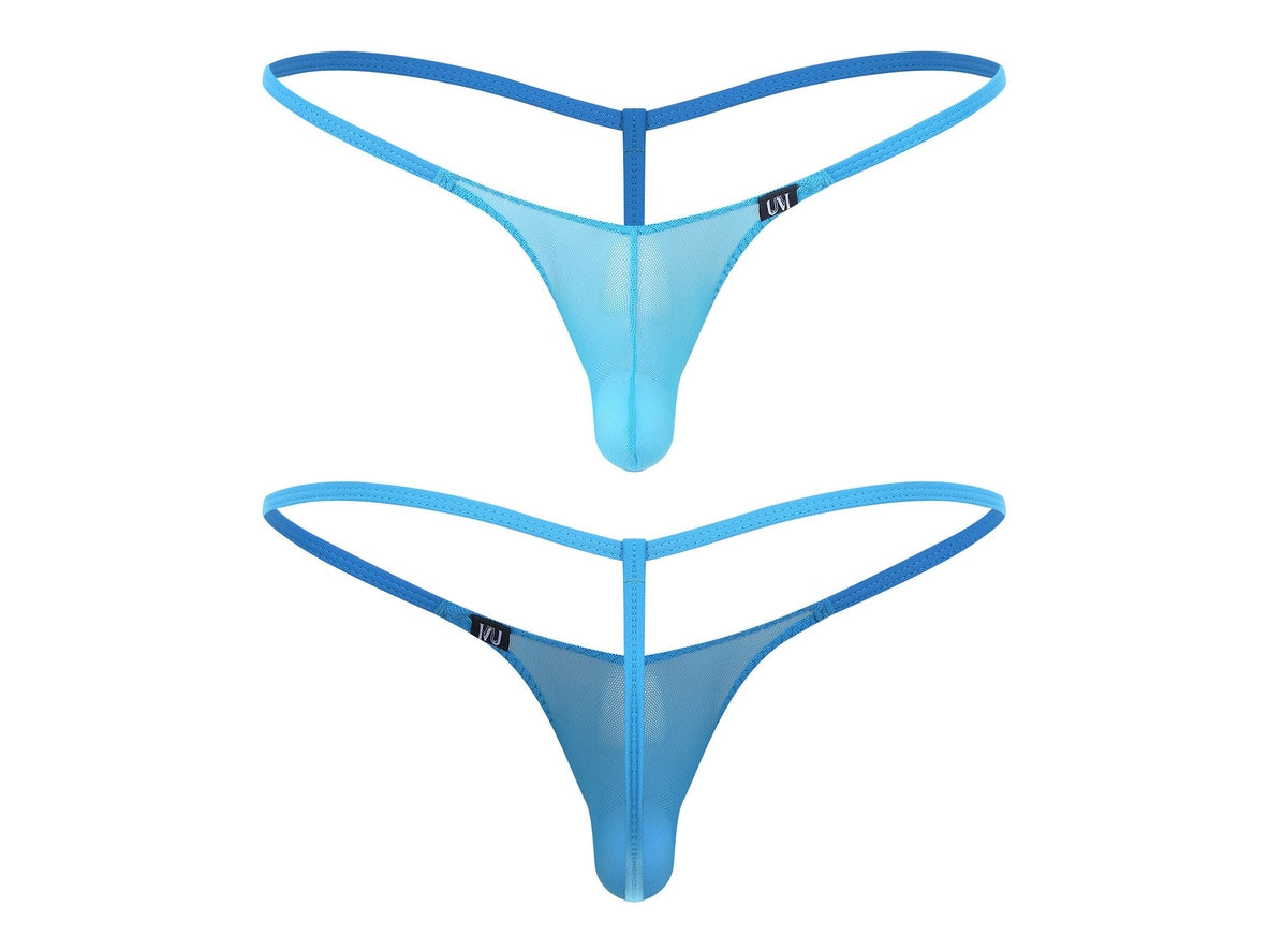 Pulse Mesh — UNDER MOON Sheer Bulge Pouch Gay G-String