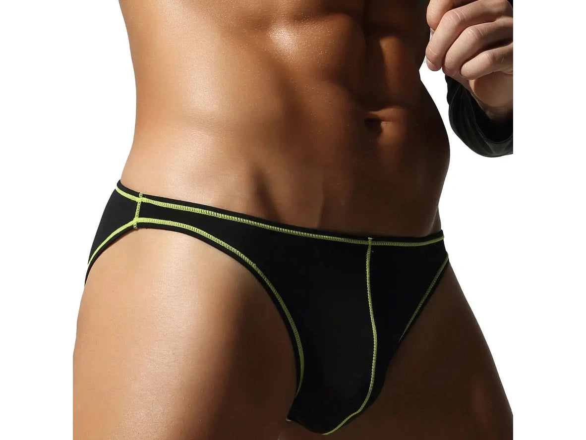 Pure-Motion — TAUWELL Low-Rise Ice Silk Gay Briefs