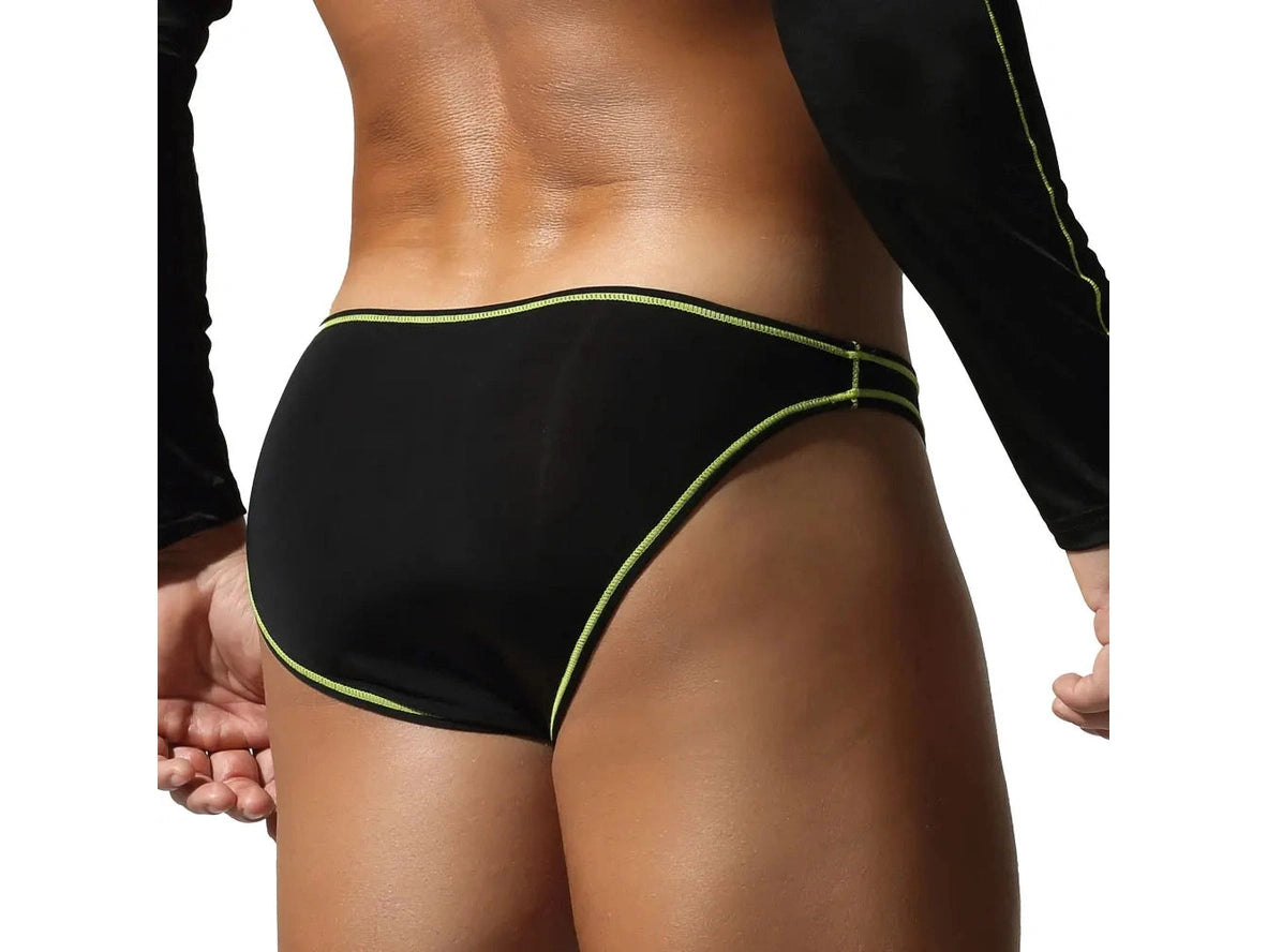 Pure-Motion — TAUWELL Low-Rise Ice Silk Gay Briefs