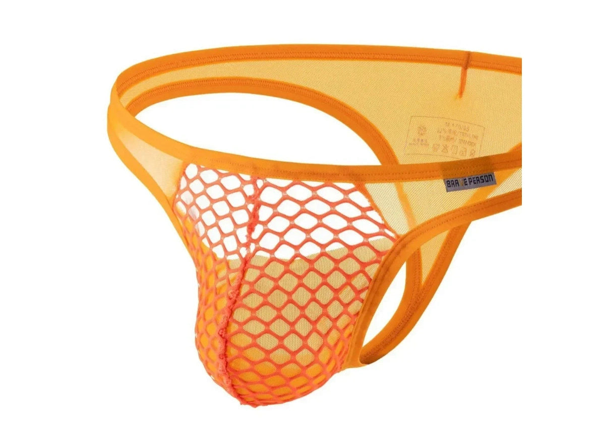 Pure Net - BRAVE PERSON Transparent Gay Thong