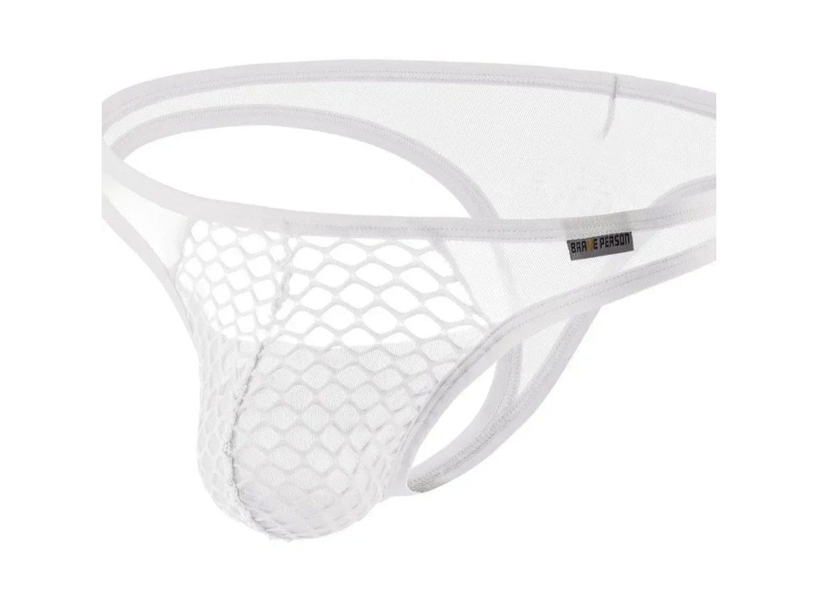 Pure Net - BRAVE PERSON Transparent Gay Thong