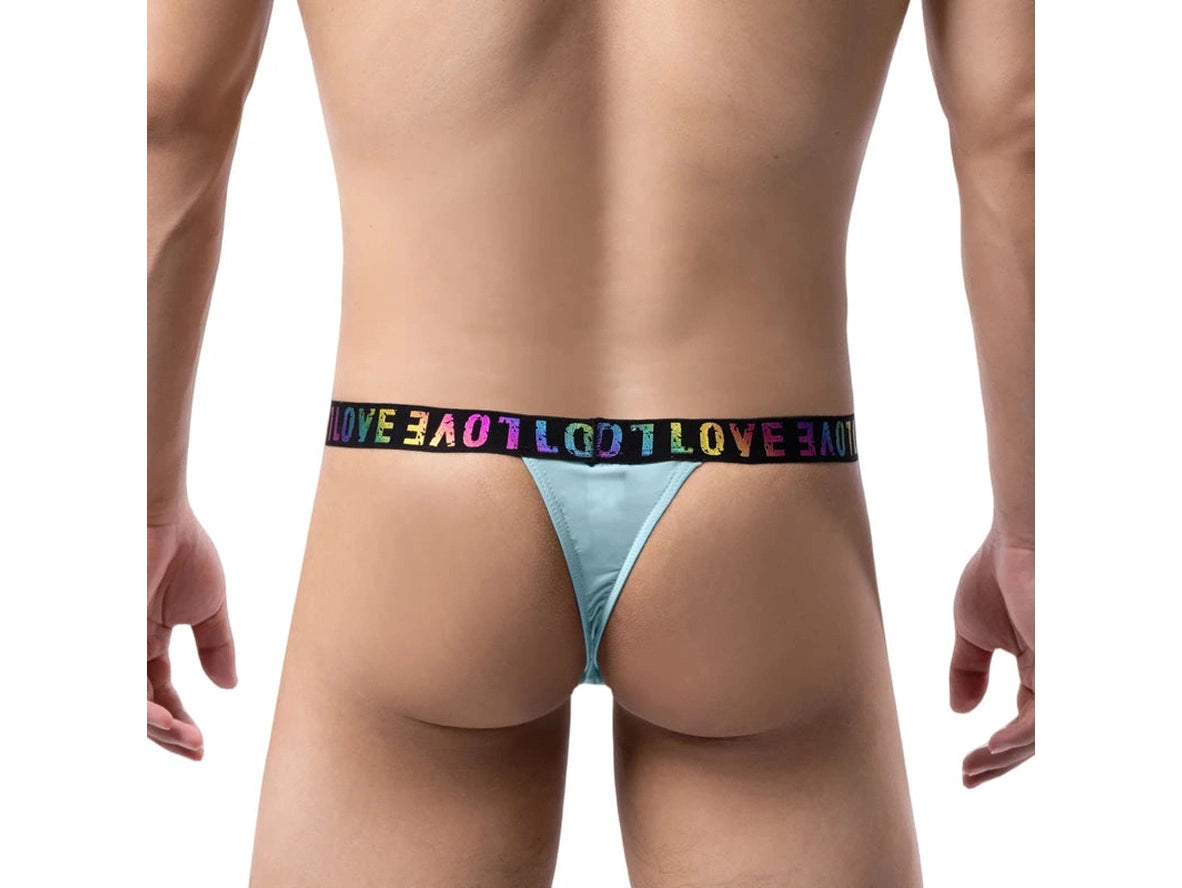 Rainbow Love – T-Back Gay Thong