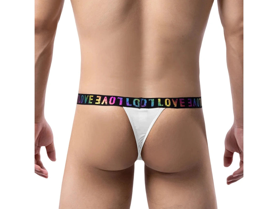 Rainbow Love – T-Back Gay Thong