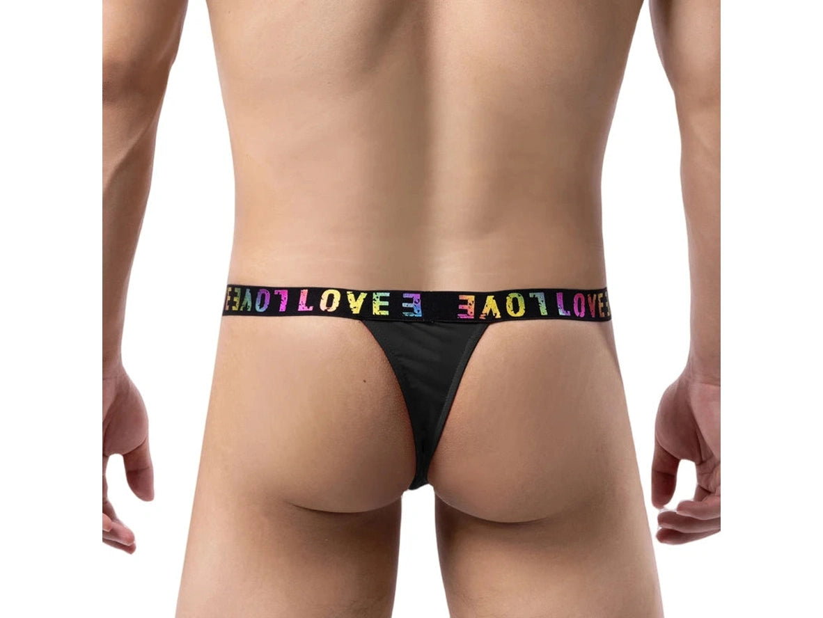 Rainbow Love – T-Back Gay Thong