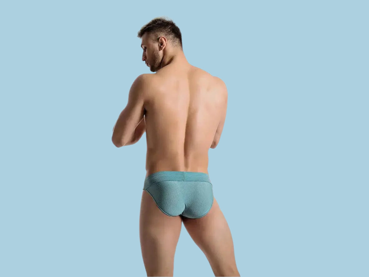 Ribbed Comfort – Soft Stretch Gay Briefs