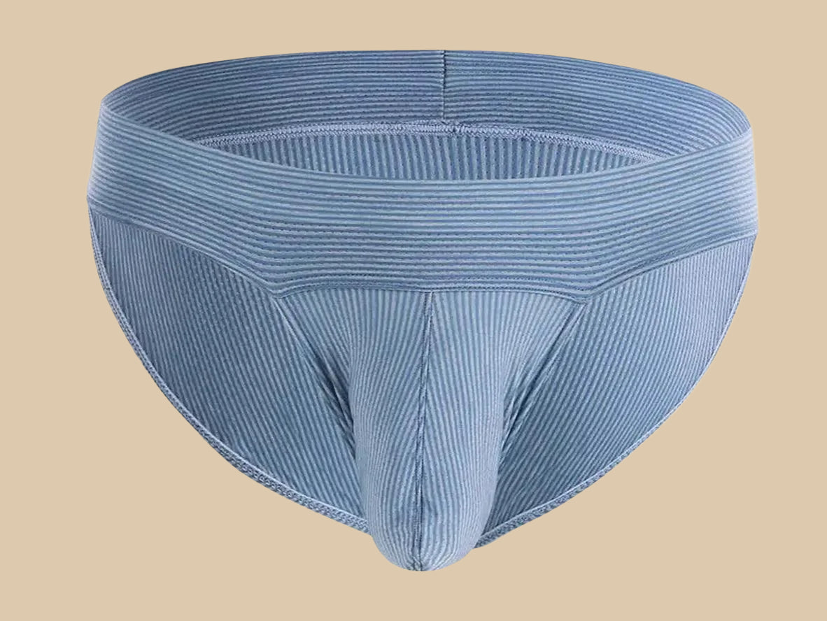 Ribbed Comfort – Soft Stretch Gay Briefs