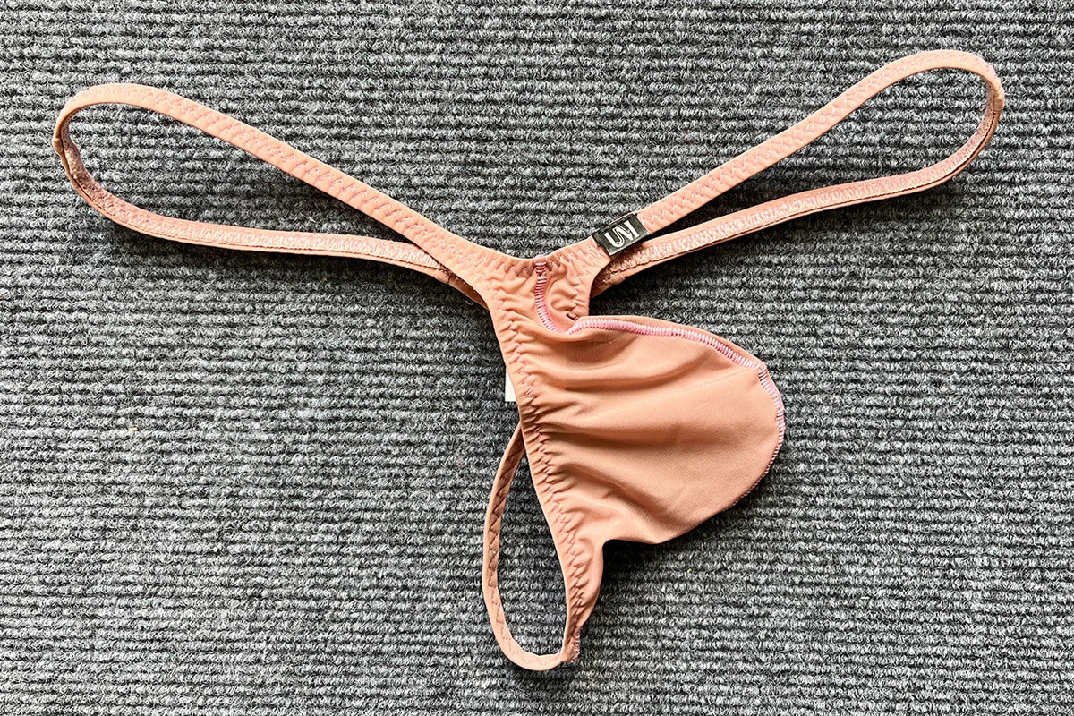 Hyper-Stretch — Ultra-Low Sculpted Bulge Pouch Gay G-Strings