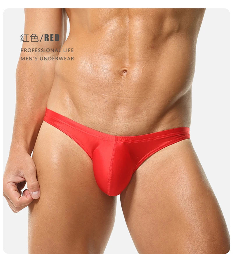 Aero Satin — Butt-Lifting Low-Rise Gay Briefs