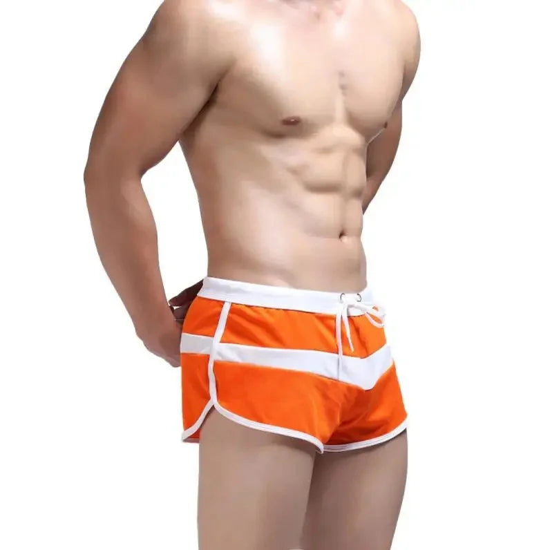 Hydro-Mesh — Retro Striped Gay Swim Trunks