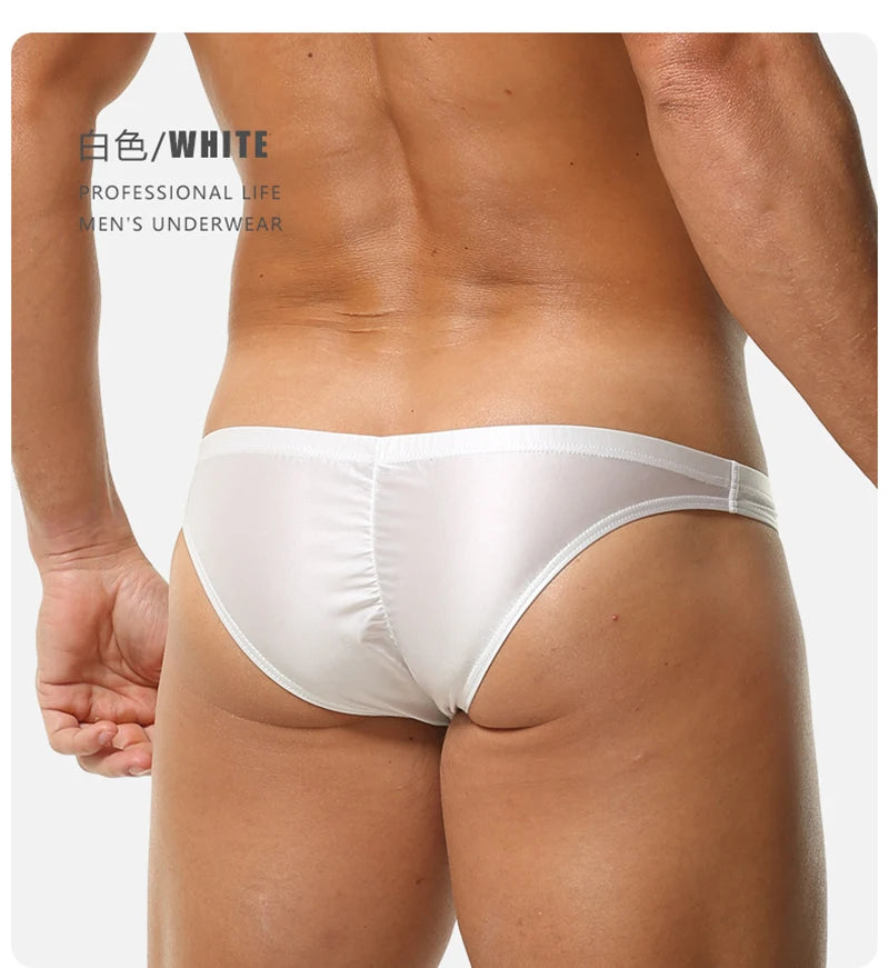 Aero Satin — Butt-Lifting Low-Rise Gay Briefs