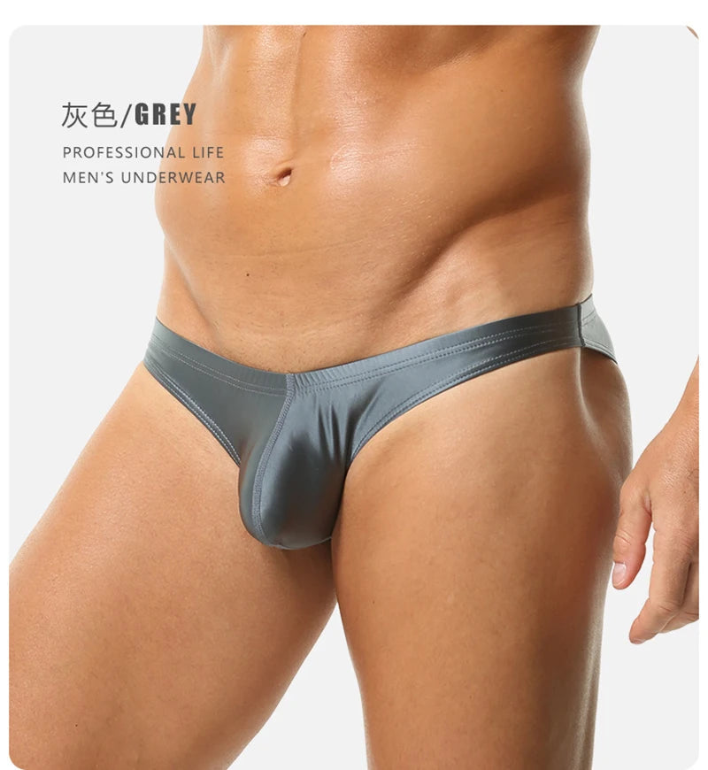 Aero Satin — Butt-Lifting Low-Rise Gay Briefs