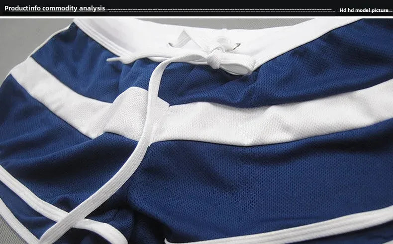 Hydro-Mesh — Retro Striped Gay Swim Trunks