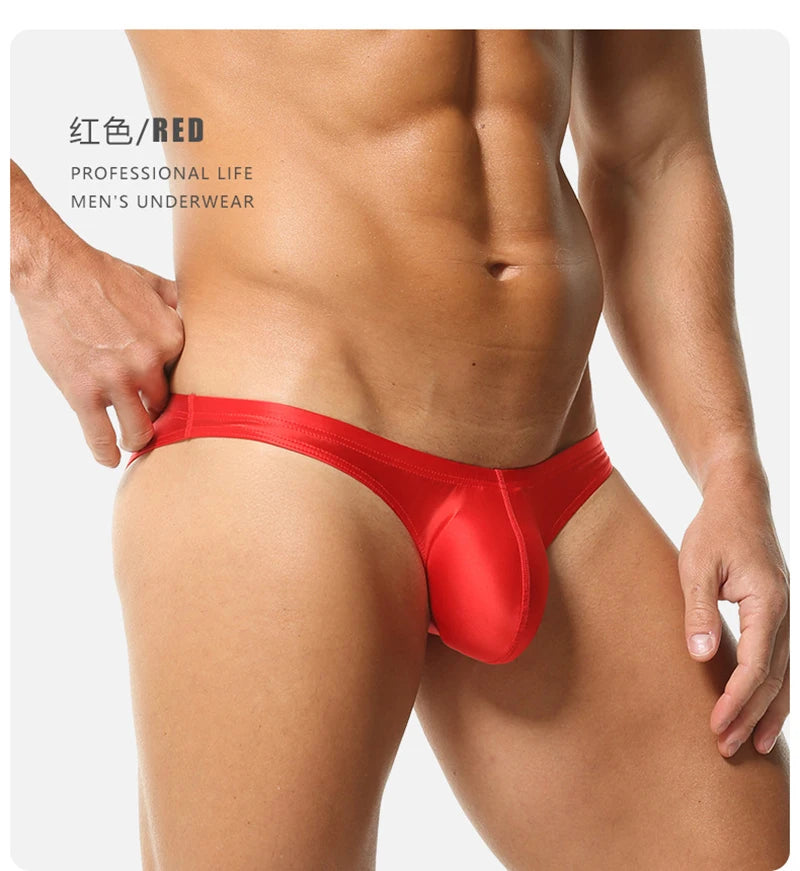 Aero Satin — Butt-Lifting Low-Rise Gay Briefs