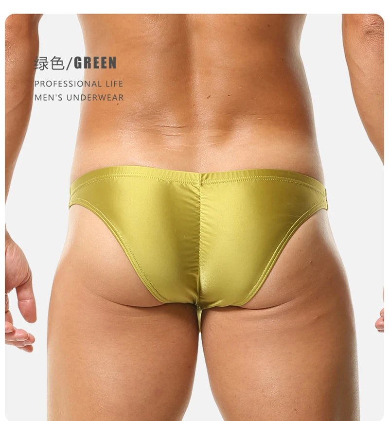Aero Satin — Butt-Lifting Low-Rise Gay Briefs