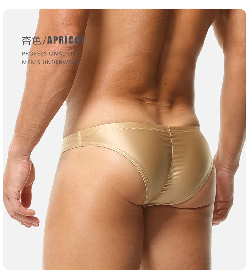 Aero Satin — Butt-Lifting Low-Rise Gay Briefs