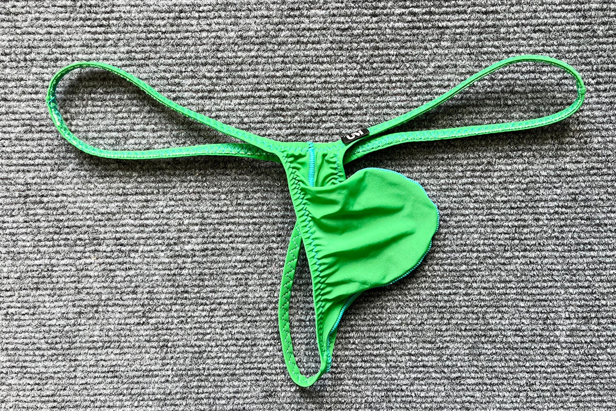 Hyper-Stretch — Ultra-Low Sculpted Bulge Pouch Gay G-Strings