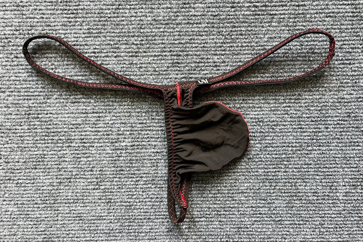 Hyper-Stretch — Ultra-Low Sculpted Bulge Pouch Gay G-Strings