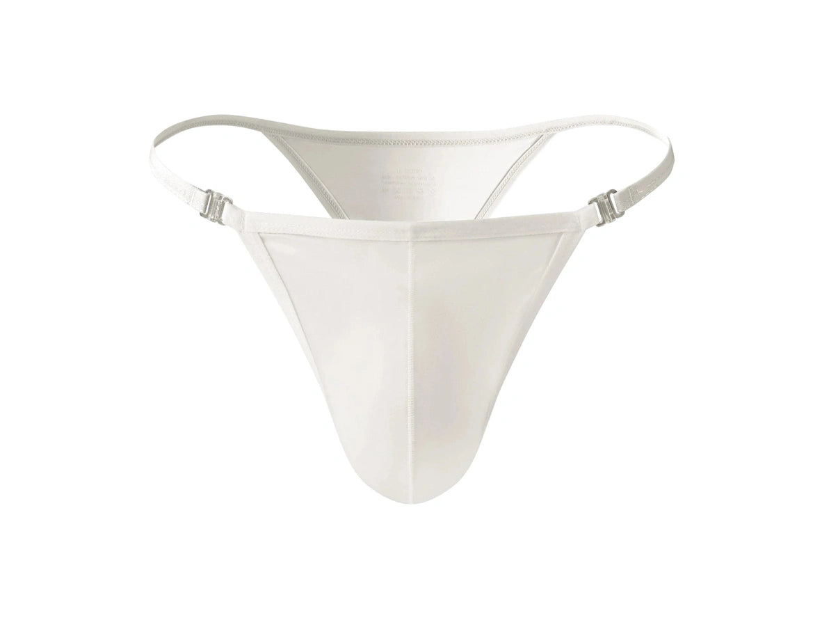 Satin Luxe — Detachable Buckle Gay Thong