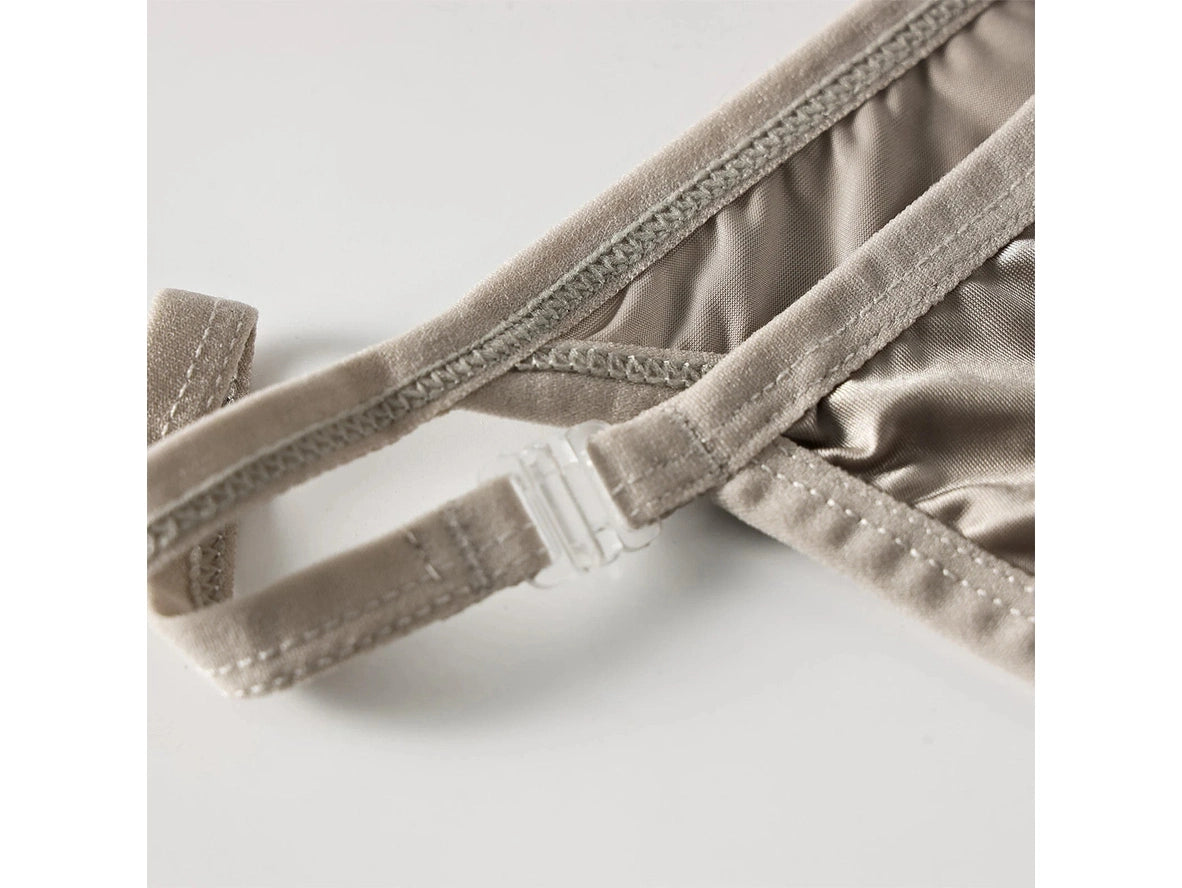 Satin Luxe — Detachable Buckle Gay Thong