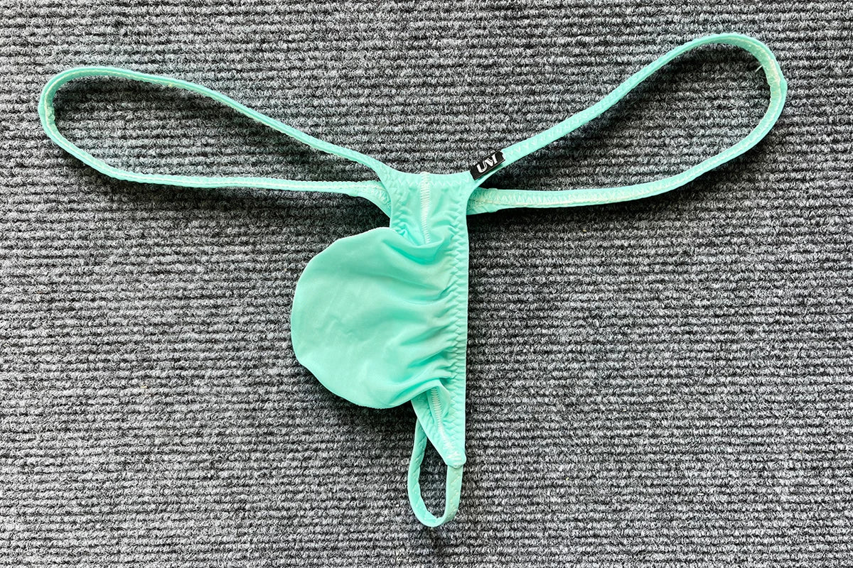 Hyper-Stretch — Ultra-Low Sculpted Bulge Pouch Gay G-Strings