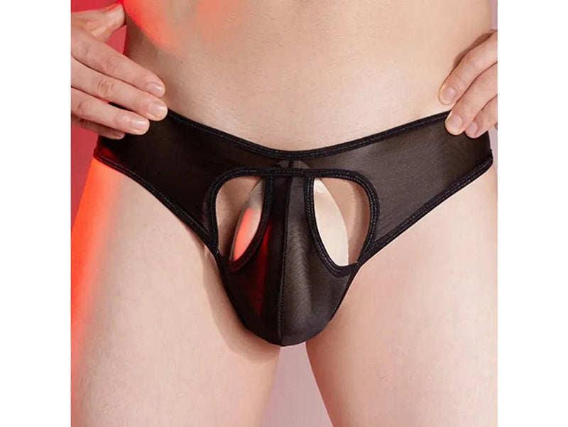 Shadow Tease – Gay Shiny Briefs