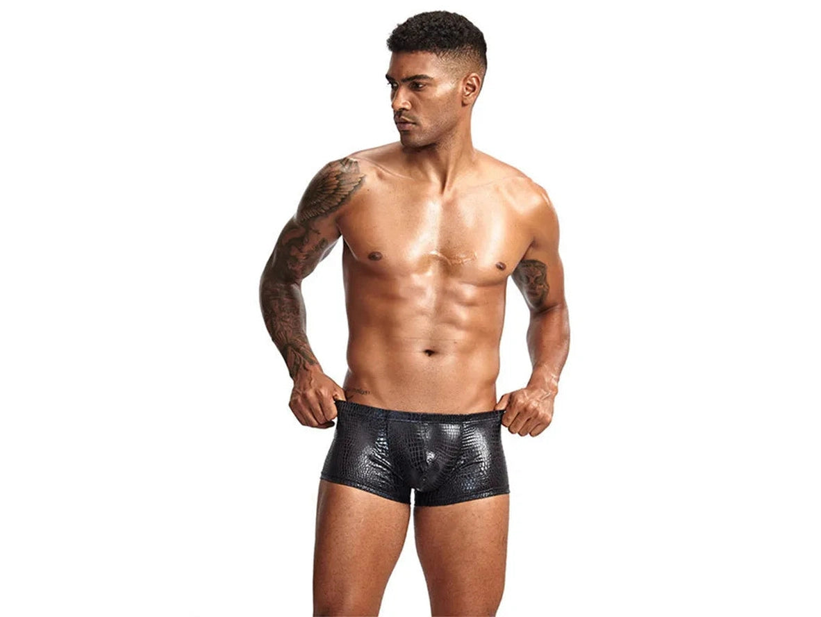 Snake Scale – Gay Swim Trunks