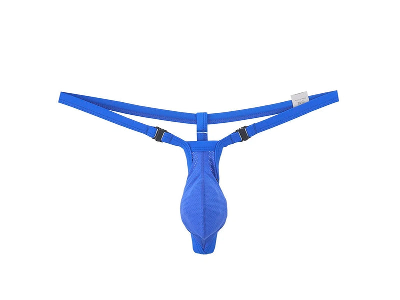 Split Strap – Under Moon Buckle Mesh Gay G-Strings