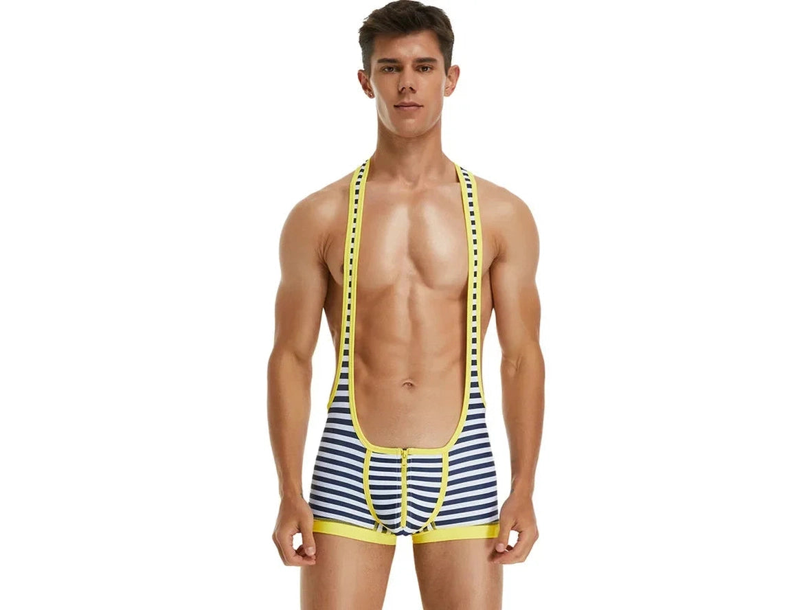 Stripe Impact – Classic Wrestling Gay Singlets