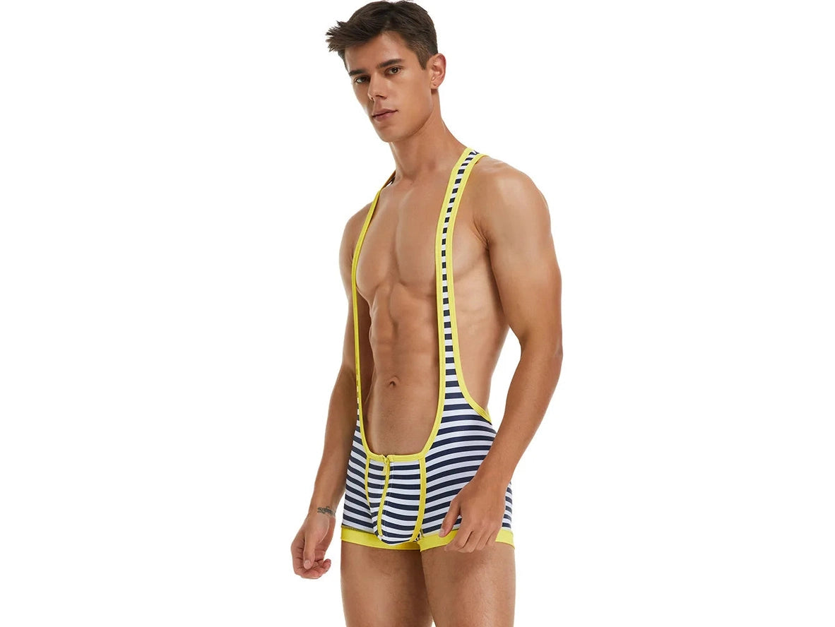 Stripe Impact – Classic Wrestling Gay Singlets