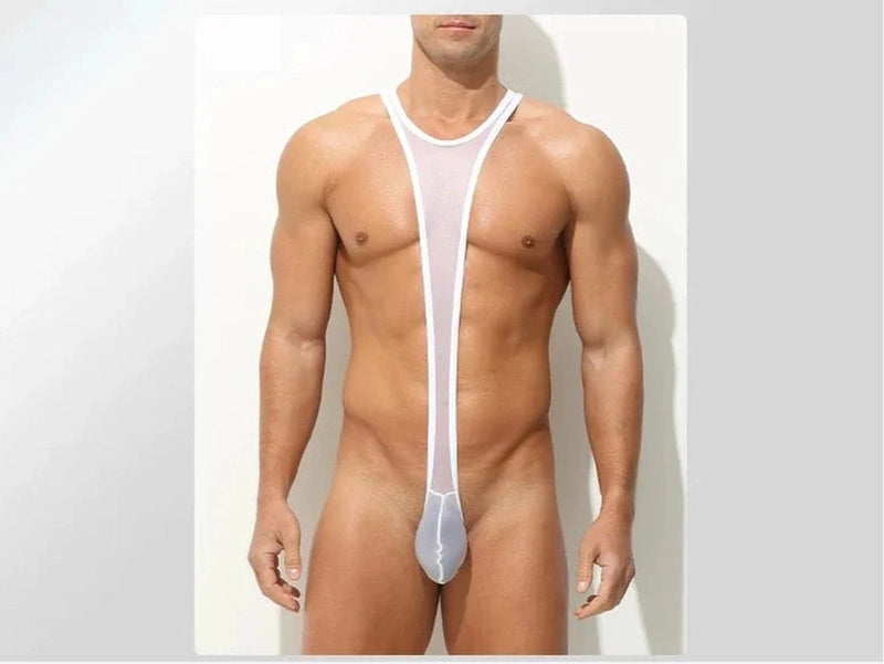 Ultra Sling – Transparent Gay Thong Mankini
