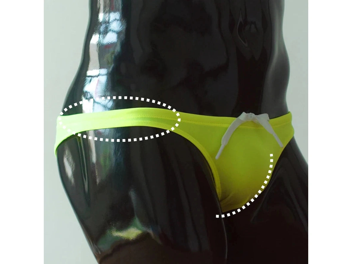 V-Cut Verve — Half-Hip Gay Swim Bikinis
