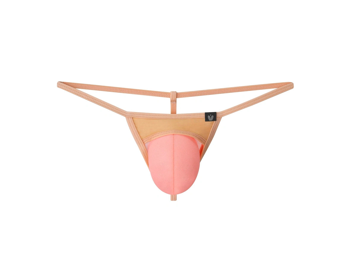 Vapor Mesh — Sheer Gauze Bulge Pouch Gay G-String