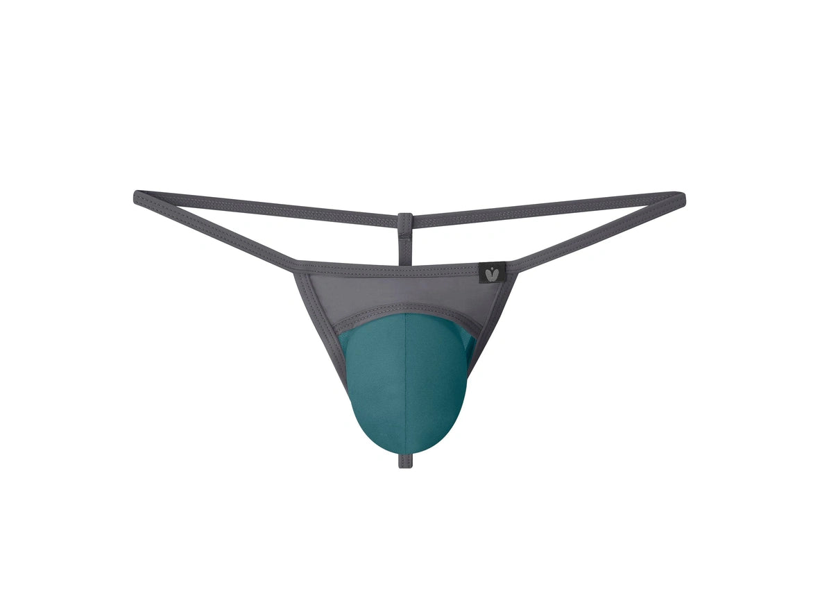 Vapor Mesh — Sheer Gauze Bulge Pouch Gay G-String