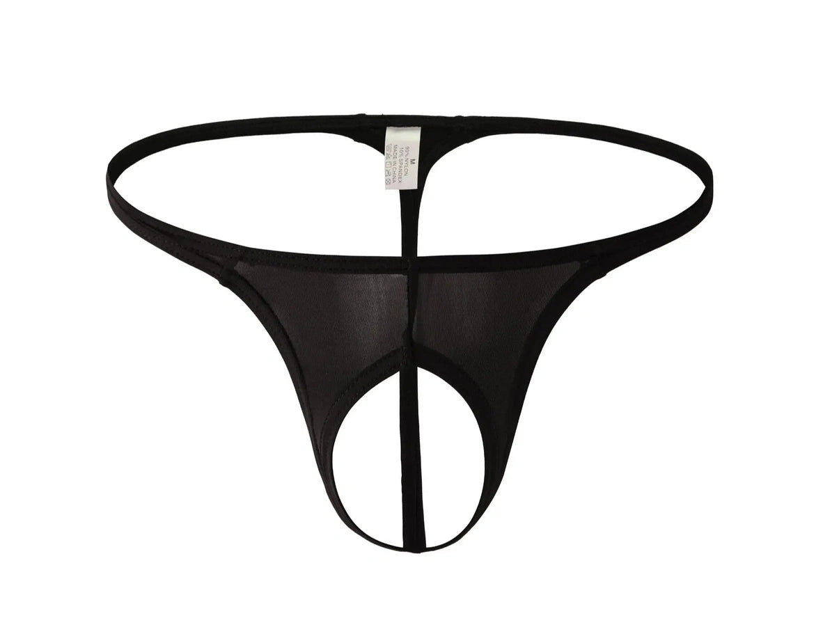 Void Slash — Hollow Cut-Out Gay G-Strings